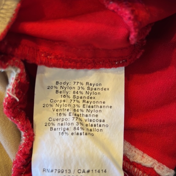 Maternity Skinny Ankle Pants (full panel) by Motherhood - Picture 4 of 4